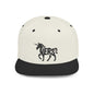 VERS UNICORN Flat Bill Snapback - Onyx Silhouette Design