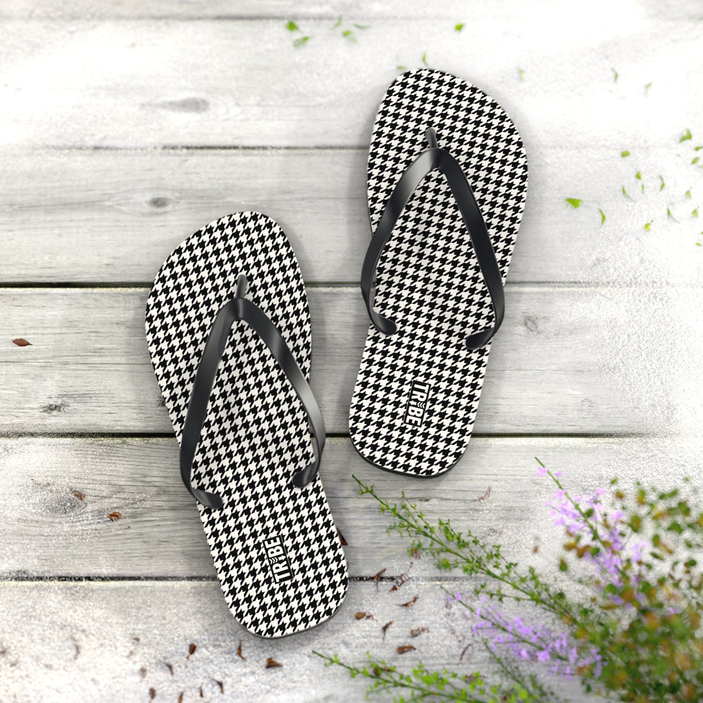 WOLFSTOOTH Flip Flops - Onyx & Bone