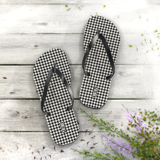 WOLFSTOOTH Flip Flops - Onyx & Bone
