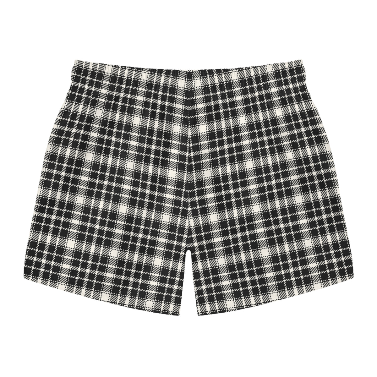 TARTAN Imprinted 5-6" Inseam Swim Trunks - Onyx