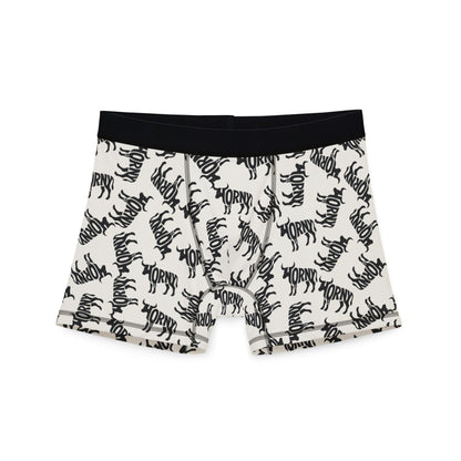 HORNY BULL Men's Boxer Briefs - Bone