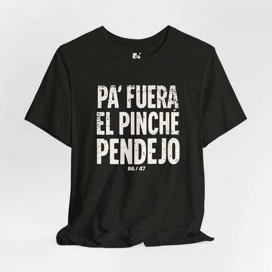 PINCHÉ PENDEJO Jersey Tee - Bone Design