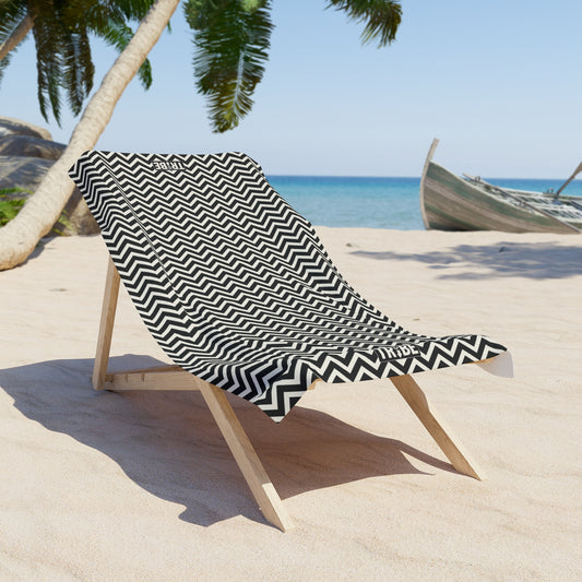 ZIGZAG Beach Towel - Onyx & Bone