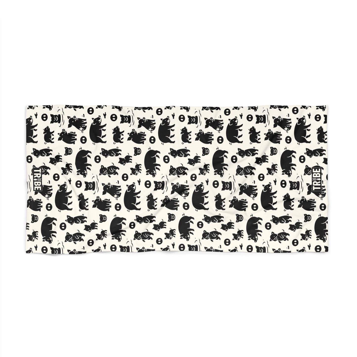 LITTLE PIGGY Beach Towel - Bone
