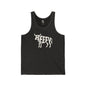 BEEFY BULL Jersey Tank - Bone Silhouette Design