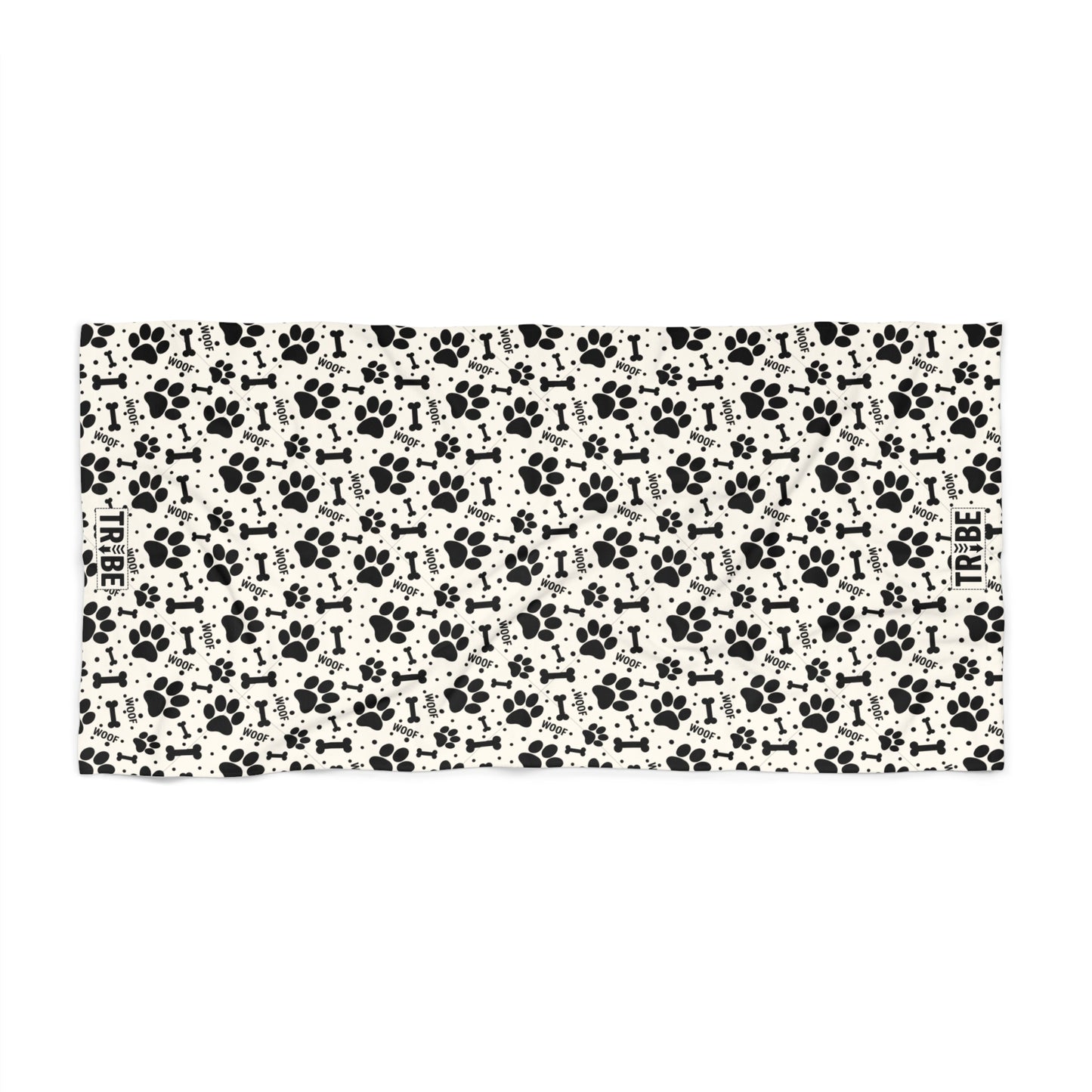 PAWFECT PUP Beach Towel - Bone