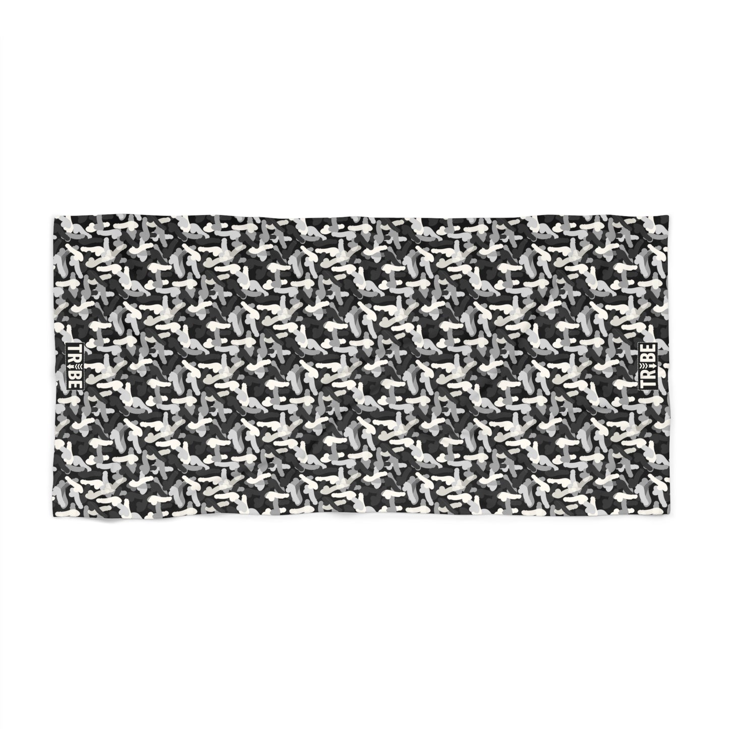 CAMOPHALLUS Beach Towel - Onyx