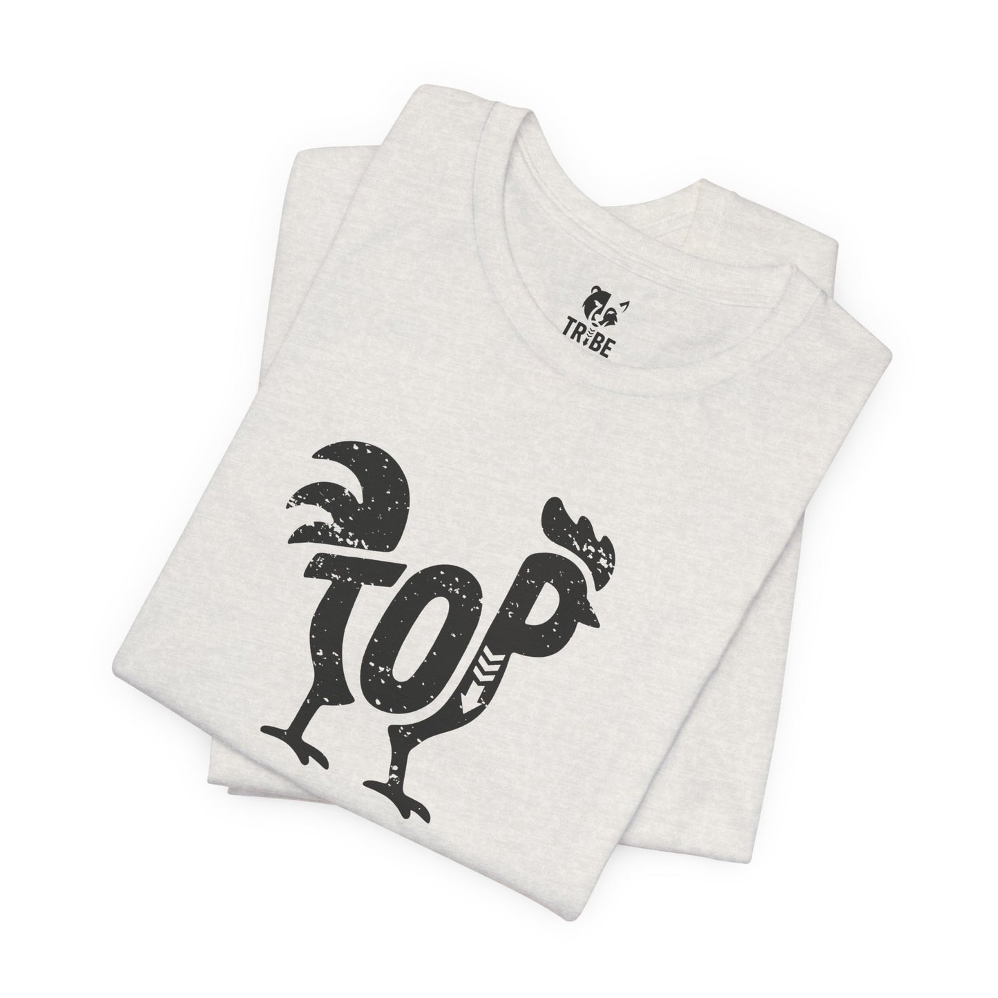 TOP COCK Jersey Tee - Onyx Silhouette Design
