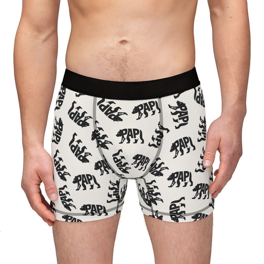 PAPI BEAR Men's Boxers - Bone